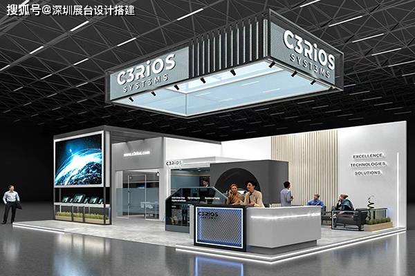 亚洲旅游景区装备博览会展台搭建设计施工九游会j9登陆广州亚洲乐园景点展览会、(图2)